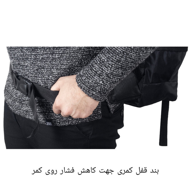 کوله پشتی کوهنوردی 55 لیتری مدل Koo7-ANT کد 7