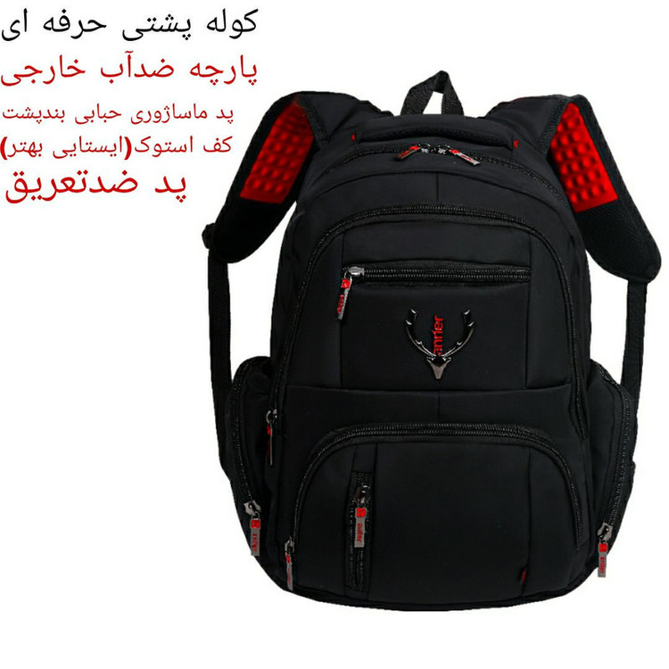 کوله پشتی لپ تاپ مدل Koo-ANTmstf مناسب برای لپ تاپ 15 تا 17 اینچی کد 9