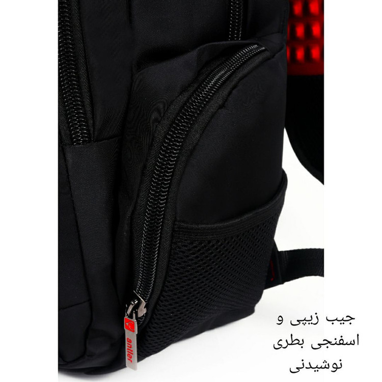 کوله پشتی لپ تاپ مدل Koo-ANTmstf مناسب برای لپ تاپ 15 تا 17 اینچی کد 9