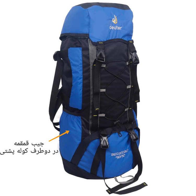 کوله پشتی کوهنوردی 60 لیتری مدل Rzz-dtr pro کد 13