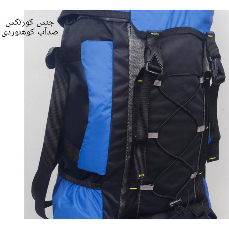 کوله پشتی کوهنوردی 60 لیتری مدل Rzz-dtr pro کد 13