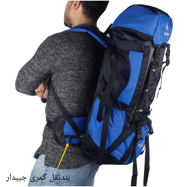 کوله پشتی کوهنوردی 60 لیتری مدل Jdoo-dtr کد 13