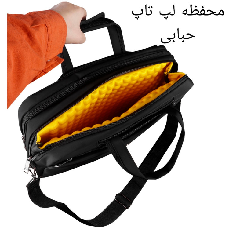 کیف لپتاپ دوکاره کوله شو مدل alx-khrd کد 812 مناسب لپتاپ تا 15/6 اینچ کد 812